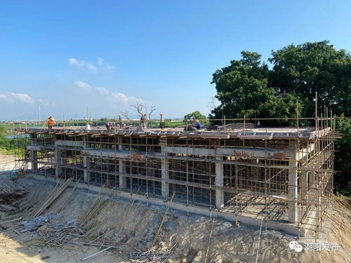 雙節(jié)奮戰(zhàn)施工一線，河溪污水處理廠廠區(qū)建設(shè)完成過半